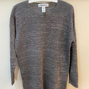 Sweater, Jones & Co., size Medium, silver-grey